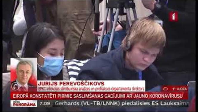 27.01.2020. Saruna ar SPKC ekspertu Juriju Perevoščikovu par jauno koronavīrusu (2019-nCoV)