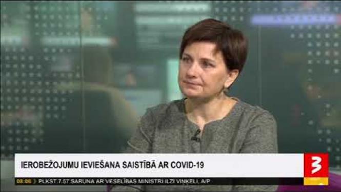 Saruna ar veselības ministri Ilzi Viņķeli par COVID-19 ierobežošanas pasākumiem
